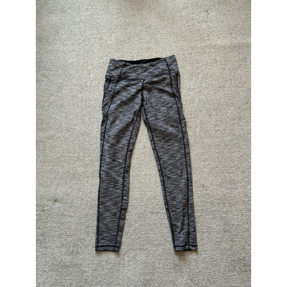 Victoria Sport Leggings Total Knockout Pockets Womens Size M/170/72A Gray Static